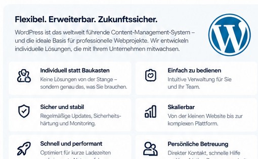WordPress-Backend im Detail